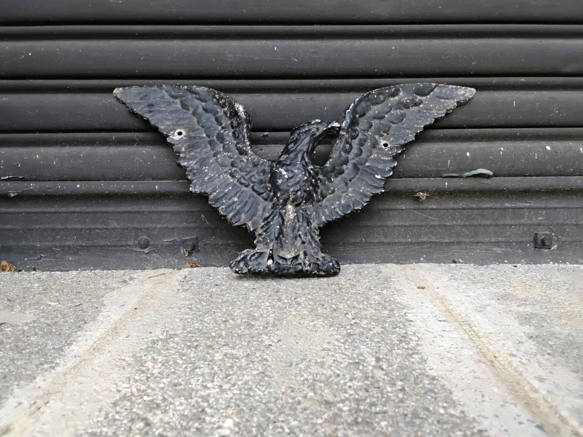 Vintage Cast Iron Eagle Plaque