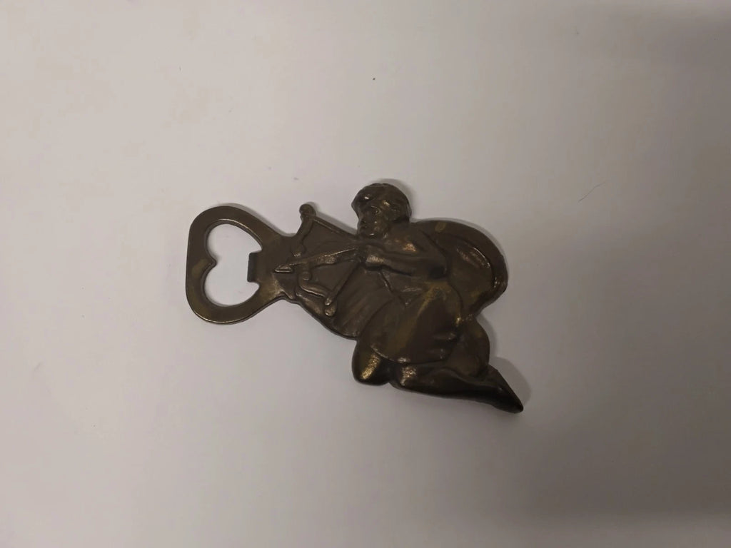 MCM Vintage Italian Brass Cupid Bottle Opener Mod Dep