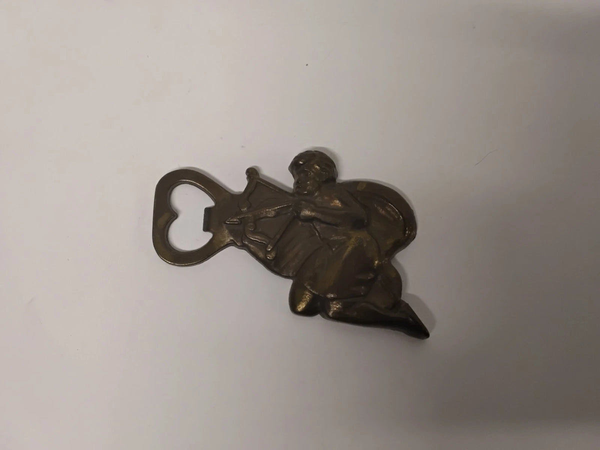 MCM Vintage Italian Brass Cupid Bottle Opener Mod Dep