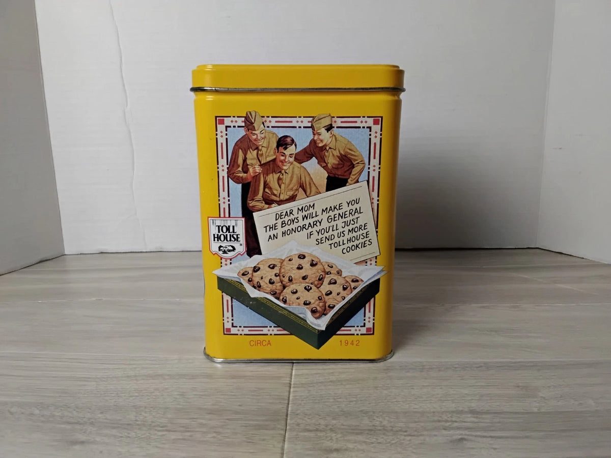 Nestle Toll House Cookie Canister 1980s