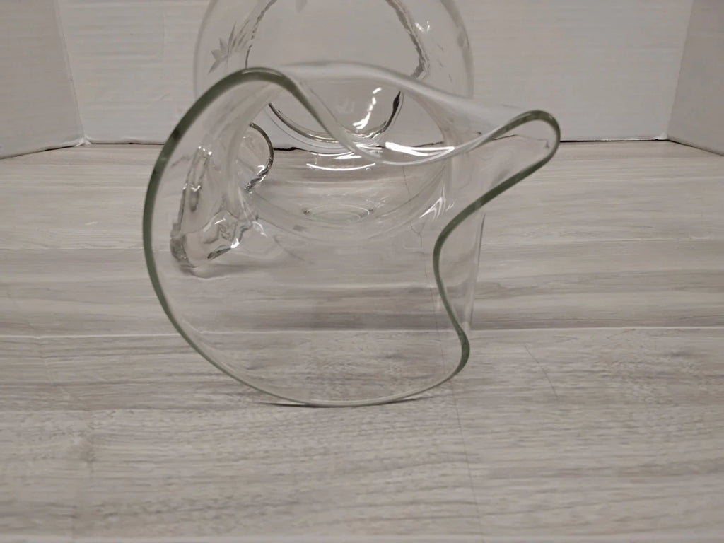 Vintage Princess House "Heritage" Pattern Cut Crystal Water / Iced Beverage