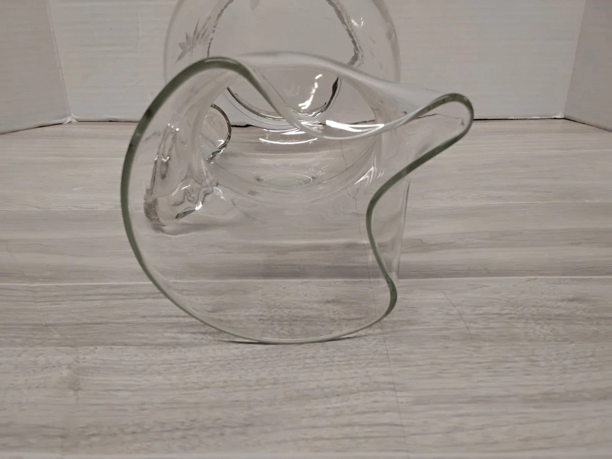 Vintage Princess House "Heritage" Pattern Cut Crystal Water / Iced Beverage