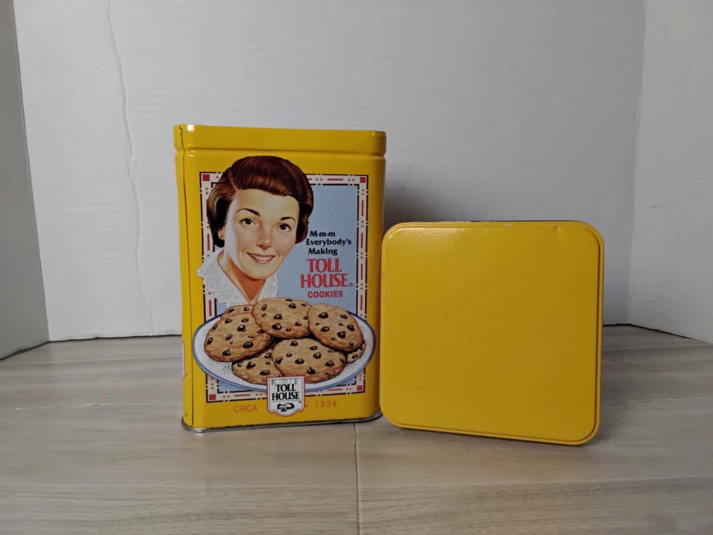Nestle Toll House Cookie Canister 1980s