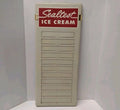 1950s-1960s Sealtest Ice Cream Menu