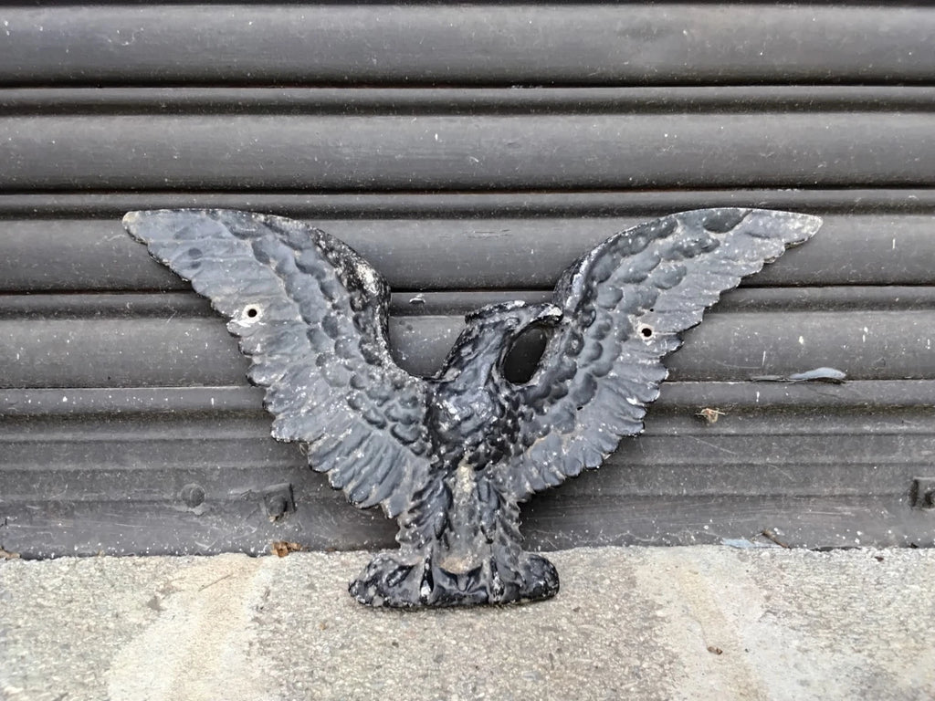 Vintage Cast Iron Eagle Plaque