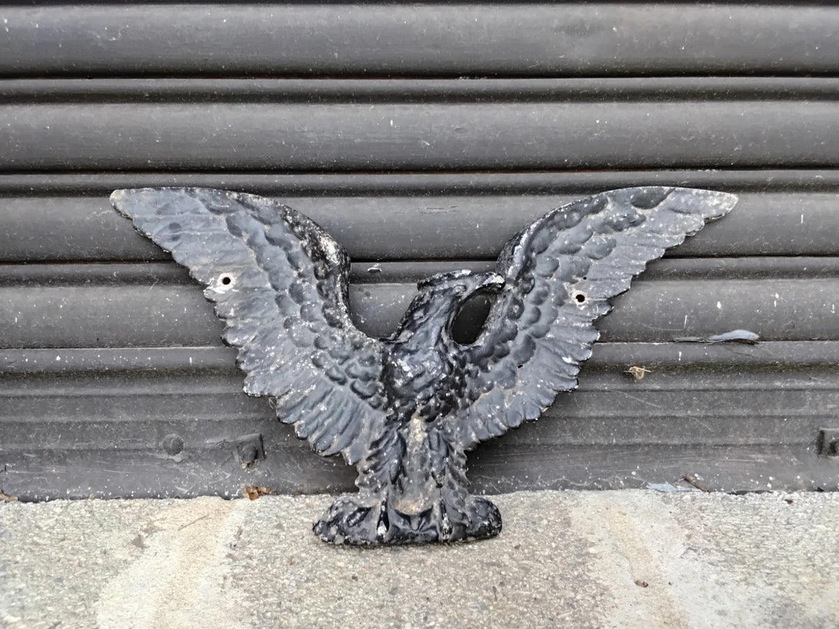 Vintage Cast Iron Eagle Plaque