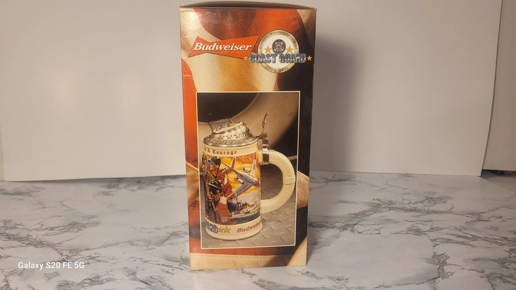 2000 U.S Coast Guard Stein Collector Edition Anheuser Busch Beer Stein New