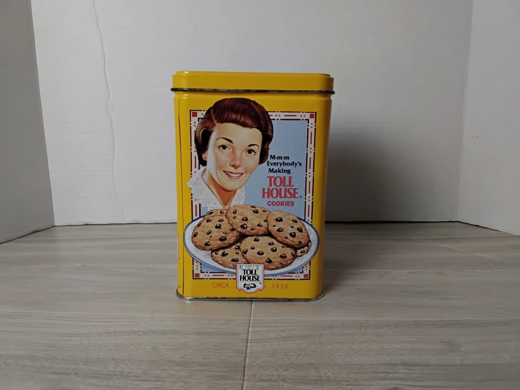 Nestle Toll House Cookie Canister 1980s
