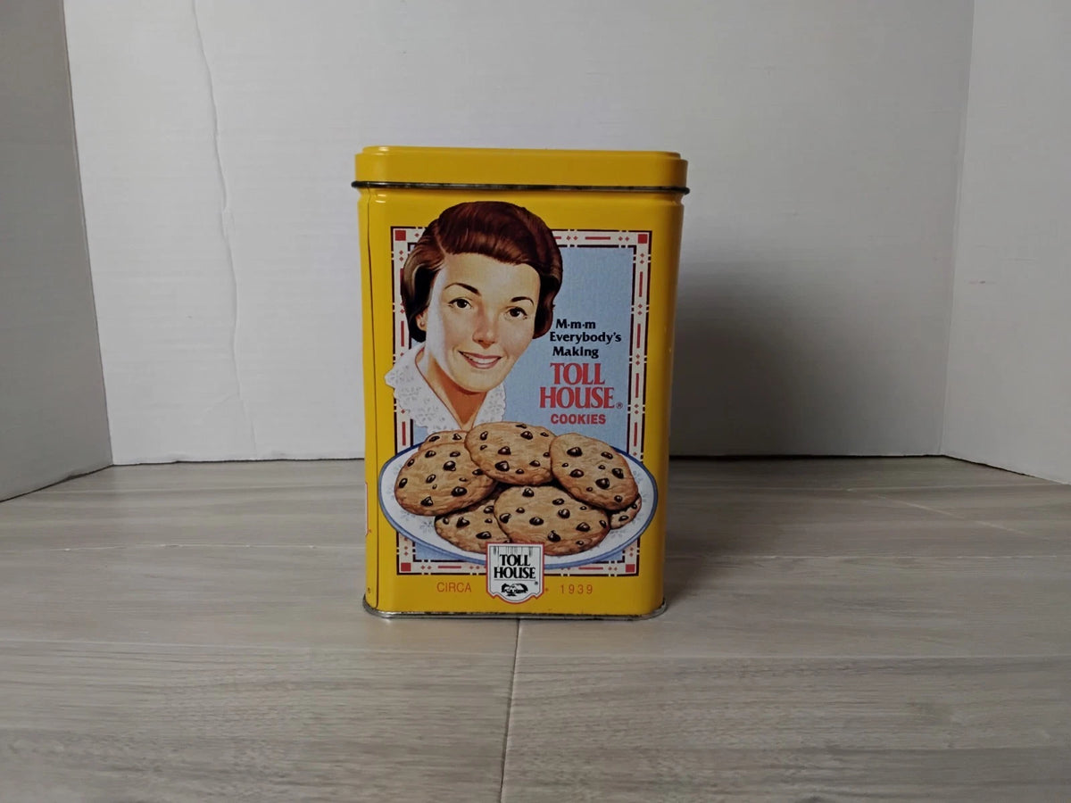Nestle Toll House Cookie Canister 1980s