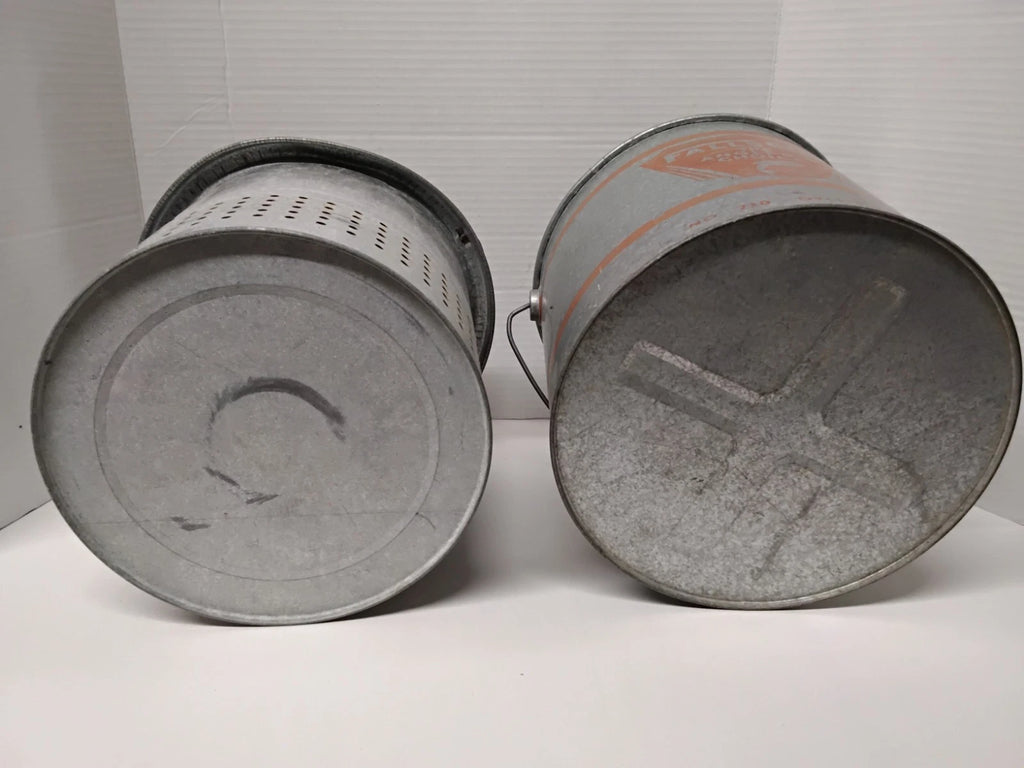 Antique 1950s Live Bait/ Minnow Bucket