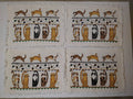 4 Vintage B&D 1990's Cat Placemats