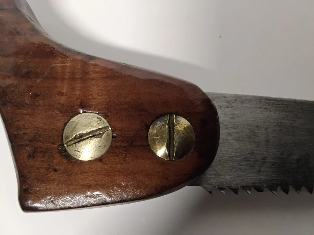 Antique Henry Disston Keyhole Saw Restored Pre-Civil War 1845-1860 Keystone