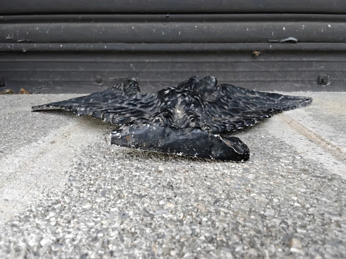 Vintage Cast Iron Eagle Plaque
