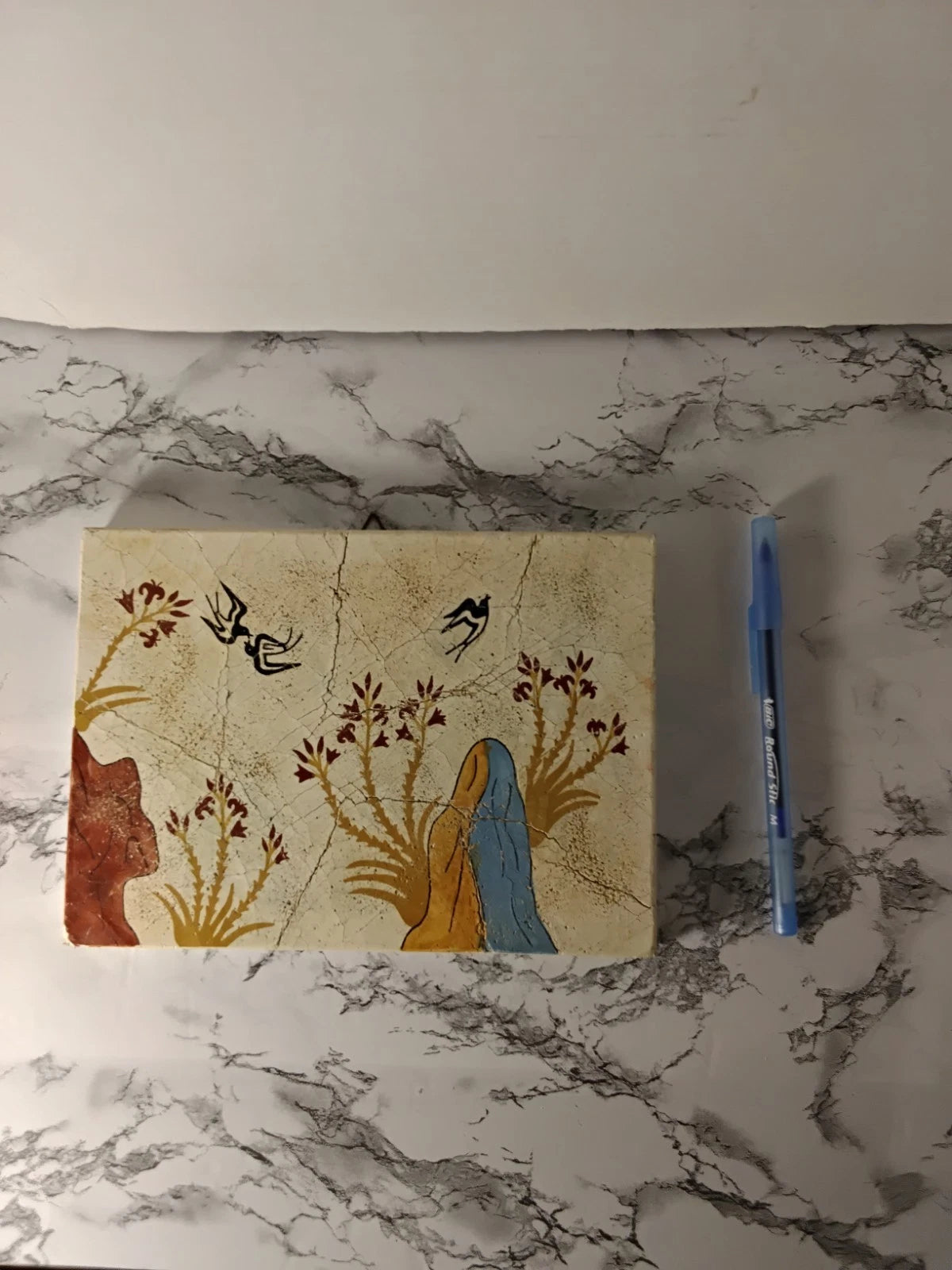Spring Fresco Souvenir Wall Plaque