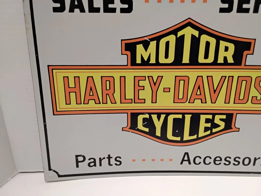 Harley Davidson Service Aluminum Sign