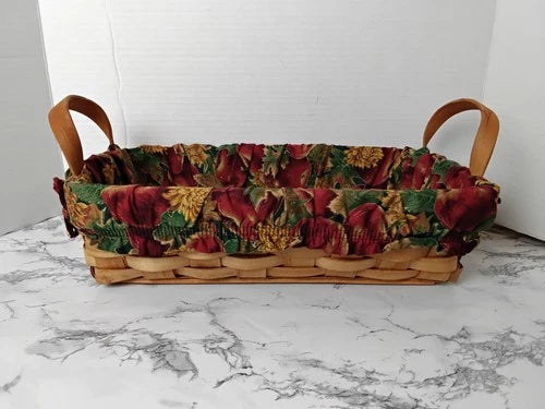 Vintage Farmhouse Wooven Basket