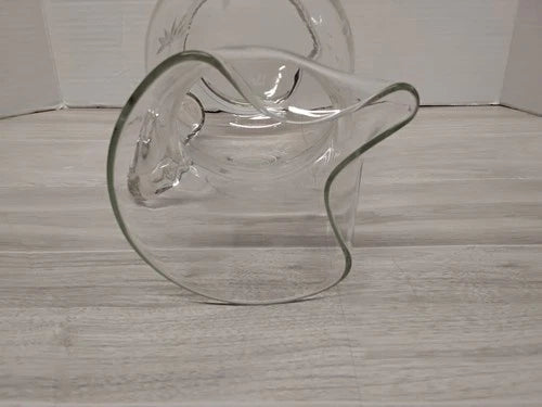 Vintage Princess House "Heritage" Pattern Cut Crystal Water / Iced Beverage