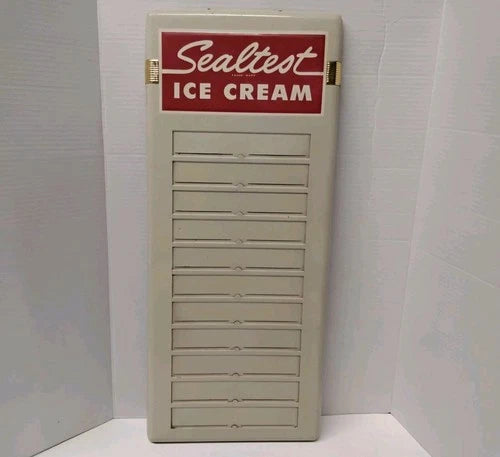 1950s-1960s Sealtest Ice Cream Menu