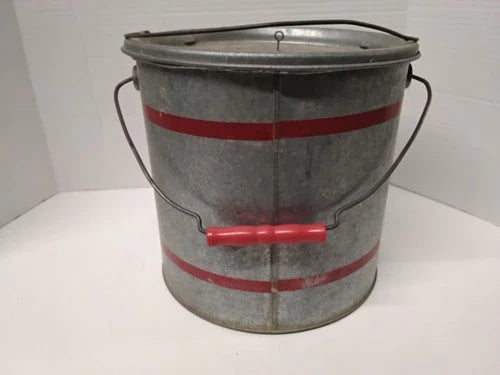 Antique 1950s Live Bait/ Minnow Bucket