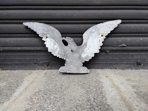 Vintage Cast Iron Eagle Plaque
