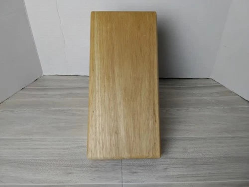 8 Slot Wooden Knife Storage Block With Square Accessory Hole