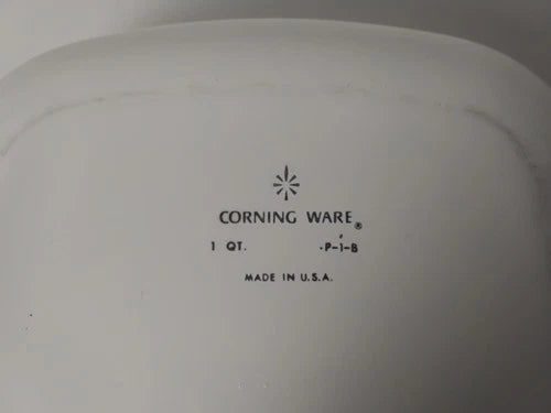 Blue Flower Corning Ware P-1-B