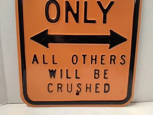 Harley Davidson Parking Only Sign