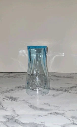 Vintage 2009 Coca-Cola McDonald's Promotional 12 Oz. Teal Glass