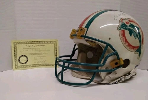 Dan Marino Autographed Miami Dolphins Helmet With Certificate Of Authenticity