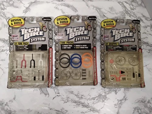 Vintage 2000 X Concepts Tech Bike System Accessory Pack Lot - Fork,...