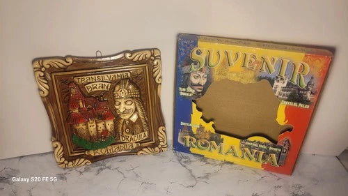Bran Castle Dracula Transylvania Souvenir Wall Plaque