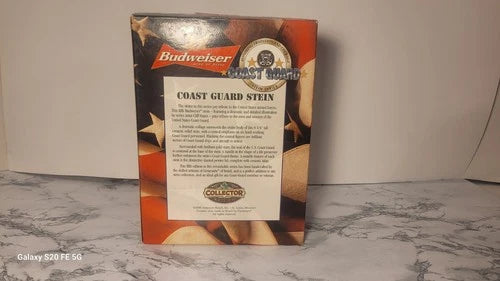2000 U.S Coast Guard Stein Collector Edition Anheuser Busch Beer Stein New