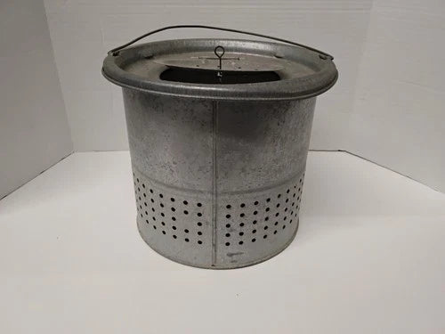 Antique 1950s Live Bait/ Minnow Bucket