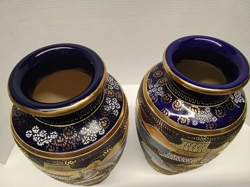Early 20th Century Japanese Satsuma Vases