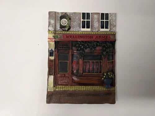 London Store Fronts Wall Plaque