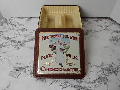 Hersey Milk Chocolate Girl Tin, Vintage Edition #2