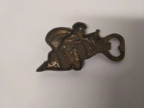 MCM Vintage Italian Brass Cupid Bottle Opener Mod Dep
