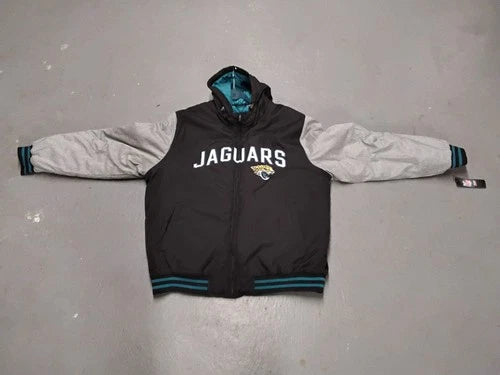 2XL Jacksonville Jaguars Zip Up Hoddie With NFL Tag