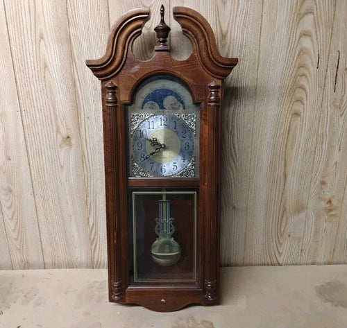 Howard Miller Fenwick Wall Clock 620-158 Windsor Cherry Finish