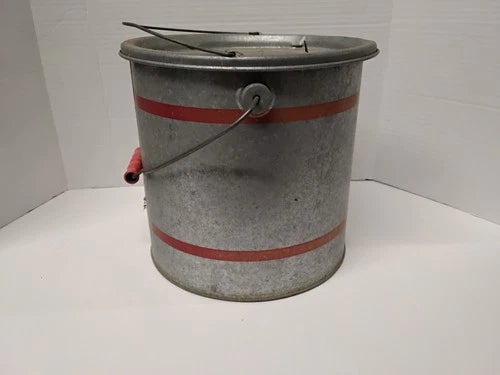 Antique 1950s Live Bait/ Minnow Bucket