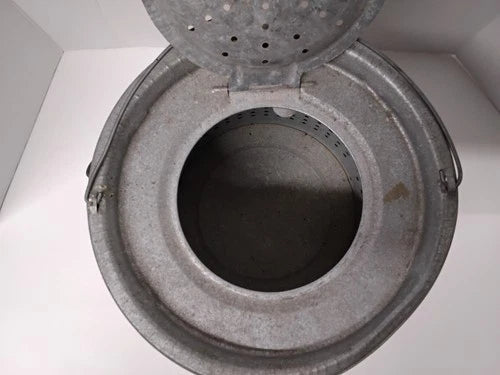 Antique 1950s Live Bait/ Minnow Bucket