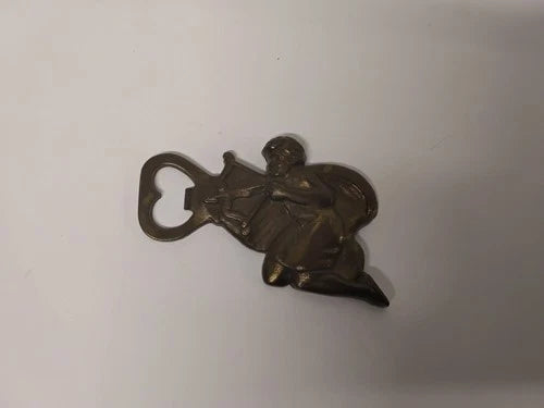 MCM Vintage Italian Brass Cupid Bottle Opener Mod Dep