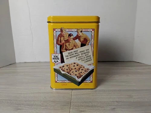 Nestle Toll House Cookie Canister 1980s