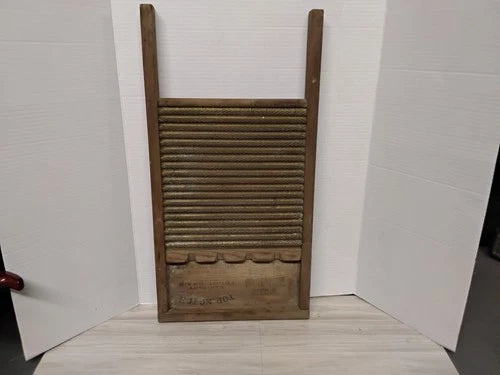 Antique National Washboard Co The Brass King National 801