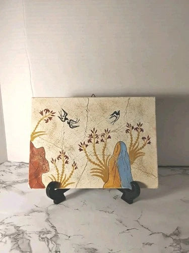 Spring Fresco Souvenir Wall Plaque