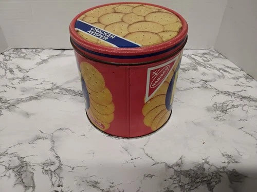 Vintage 1982 Ritz Cracker Tin Advertisement