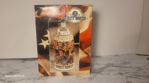 2000 U.S Coast Guard Stein Collector Edition Anheuser Busch Beer Stein New