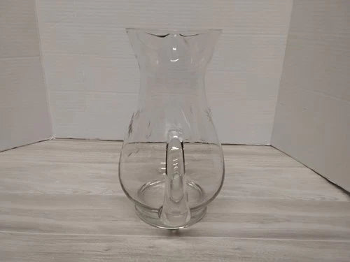 Vintage Princess House "Heritage" Pattern Cut Crystal Water / Iced Beverage