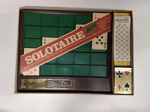 1973 Milton Bradley Lucille Ball SOLOTAIRE Card Game Complete Set
