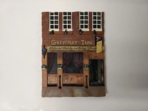 London Store Fronts Wall Plaque